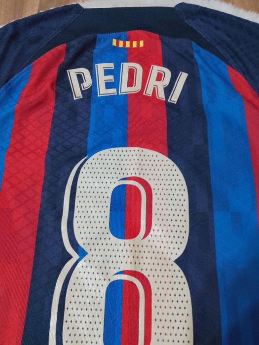 Tricou Fotbal FC Barcelona #8 Pedri 2022/23