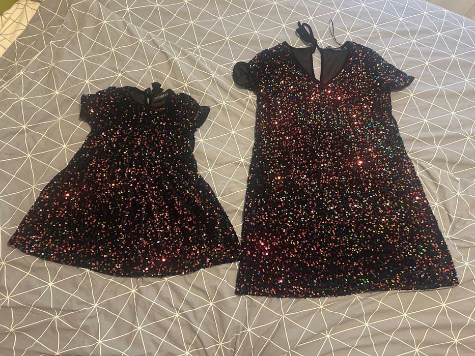 Set rochii paiete mama fiica, Craciun, Revelion, petrecere