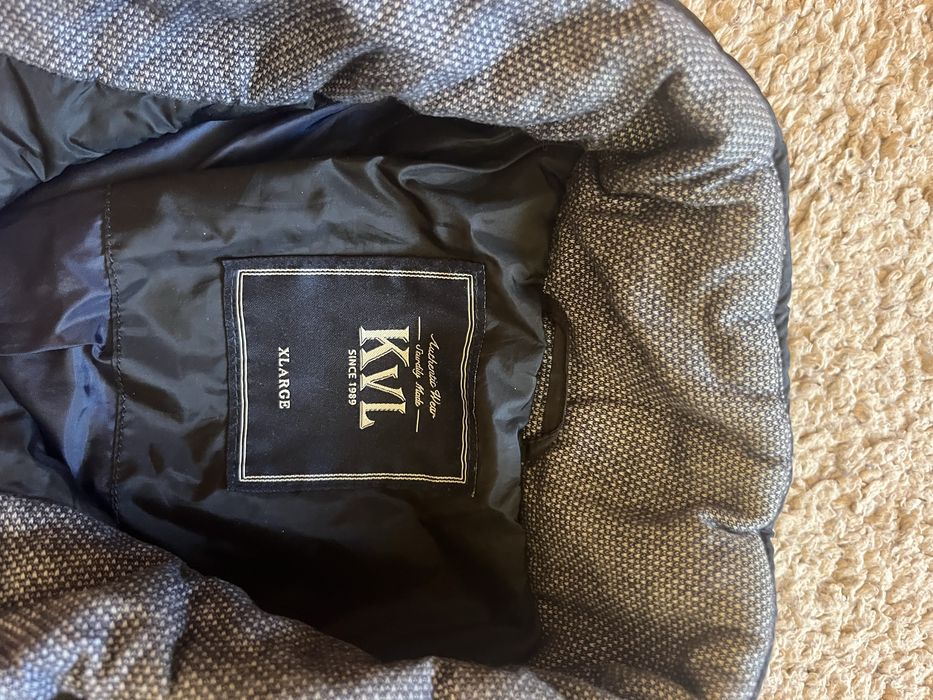 Мъжко яке на Kenvelo, класическо, XL