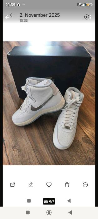 Nike AF1 Sculpt Summit White –  38,5