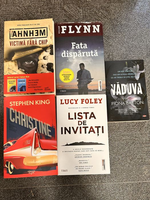 Carte de citit Marc Levy | Guillaume Musso | Gillian Flynn