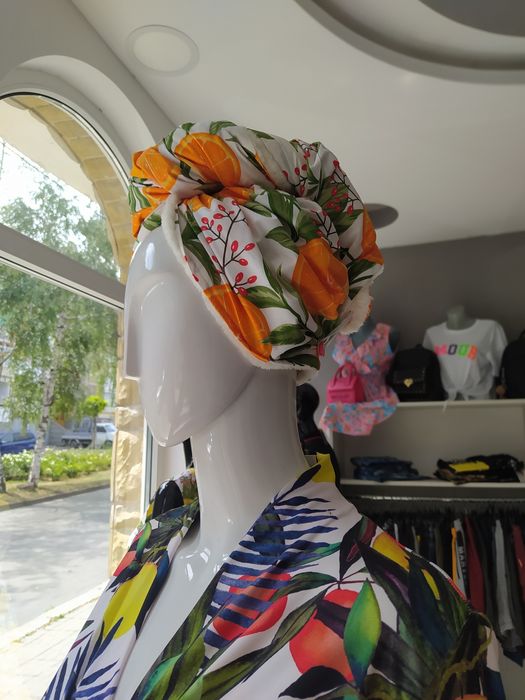 Кърпа за мокра коса тип тюрбан