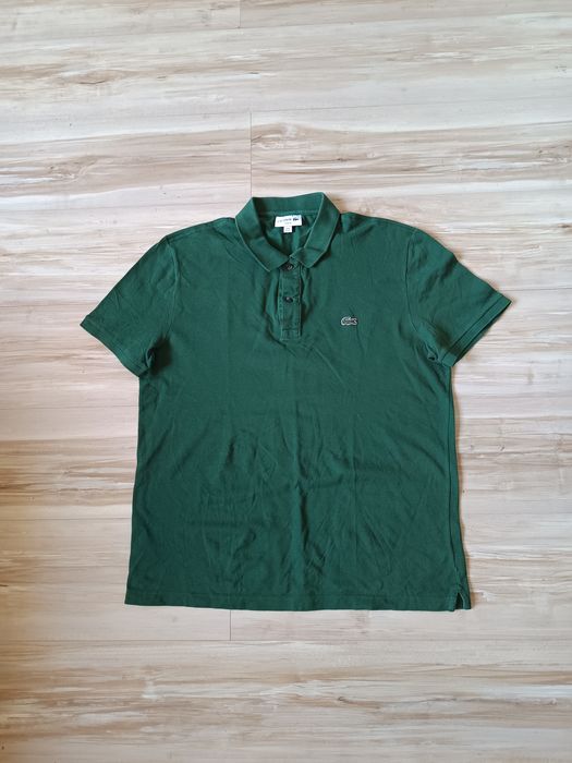Оригинална мъжка тениска с яка Lacoste