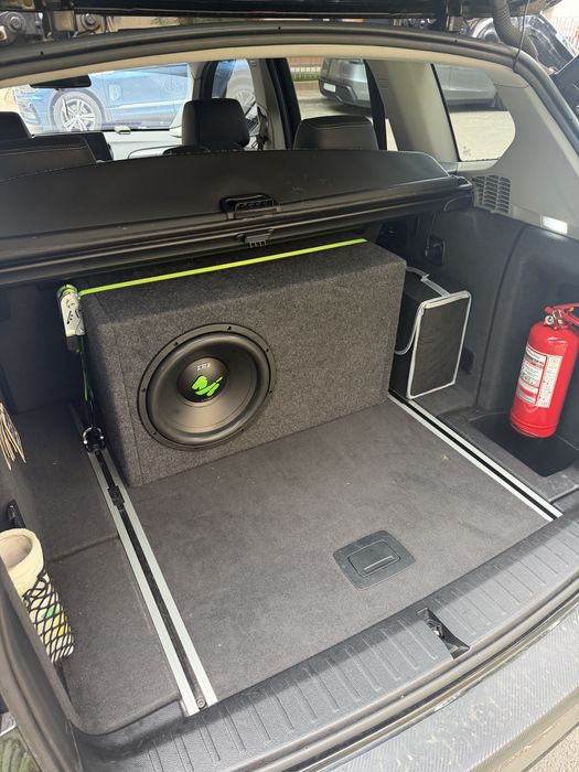 Subwoofer/statie/cabluri/adaptor hi-low / deaf bonce - 10/10