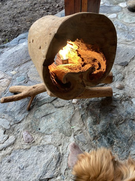 Lampa/veioza rustica