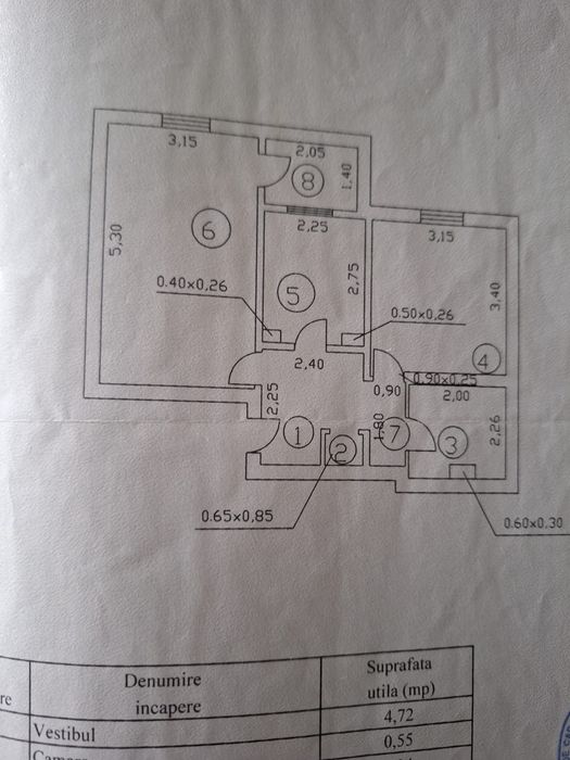 Apartament 2 camere — fotografia 3