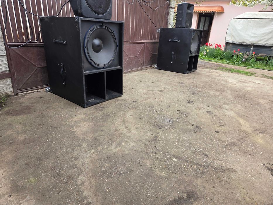 Subwoofere Pasive 18” Mini Scooper – Alien AN-2718 800W RMS / 99dB – Bass Profesional PA (Pereche)