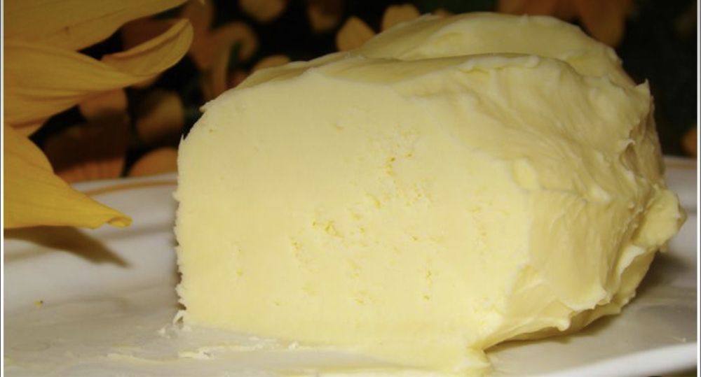 Майское домашнее масло