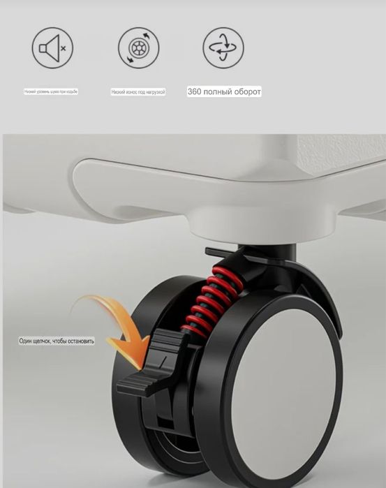 Продам серый чемодан размера M