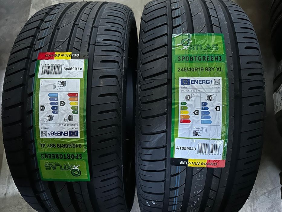 2 anvelope NOI, de vara 245/40 r19
