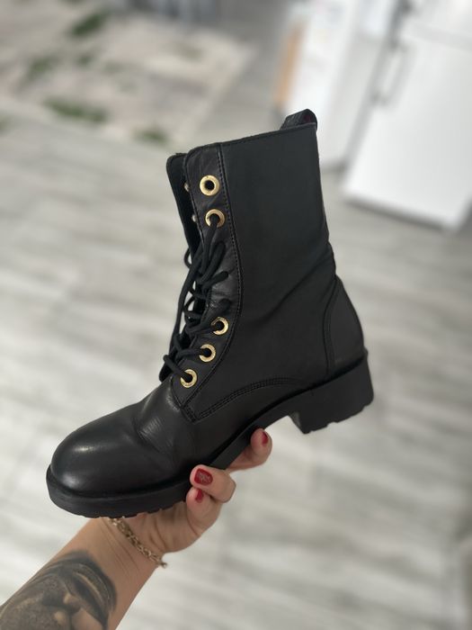 Ghete de piele tommy hilfiger