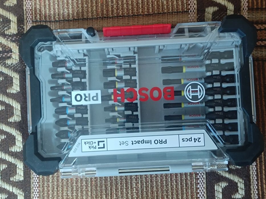 Bosch - PRO Impact - Set capete de înșurubare, mixte, 33 bucăți