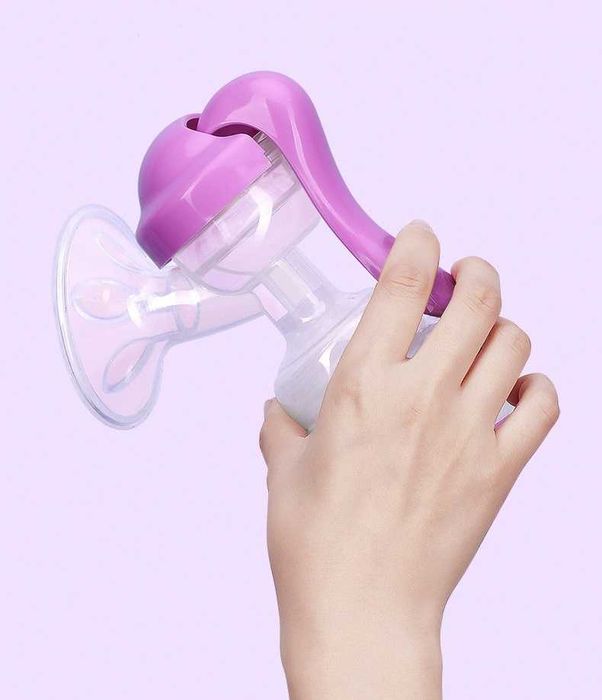 Молокоотсос ручной с бутылочкой