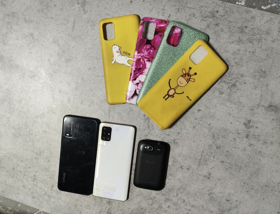 Смартфоны Samsung, Vivo, HTC