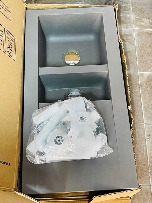 Chiuveta Schock Formhaus D-150L Cristalite Croma 1000 x 500 mm