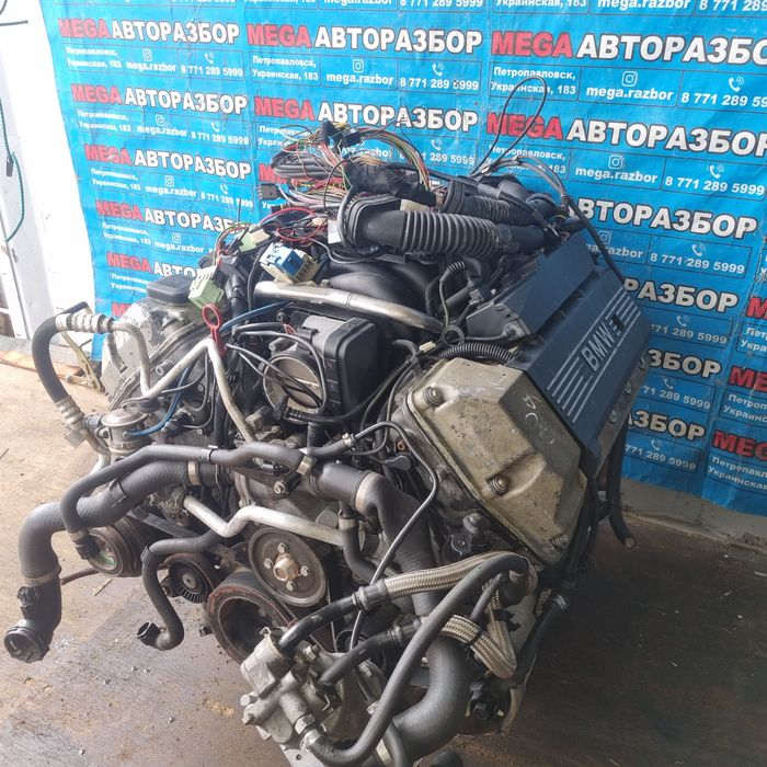 Двигатель M62B44 на BMW.