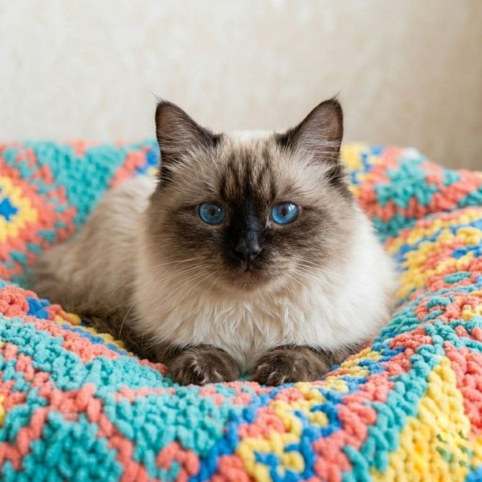Продаём ​Шикарного  кота  с голубыми глазами.