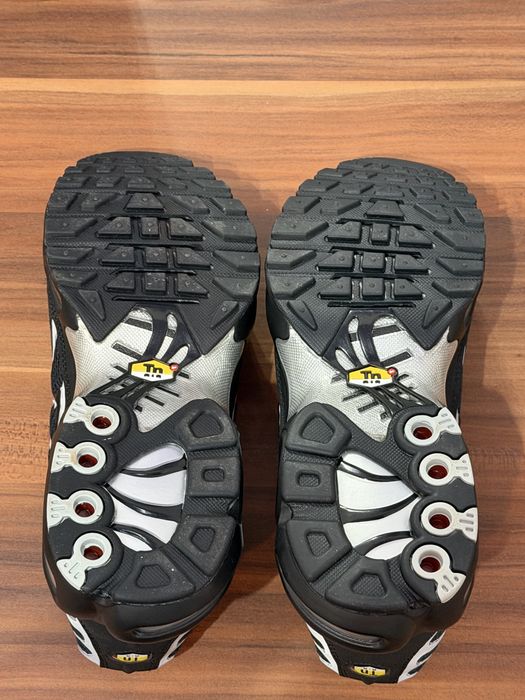Nike TN Black and Silver