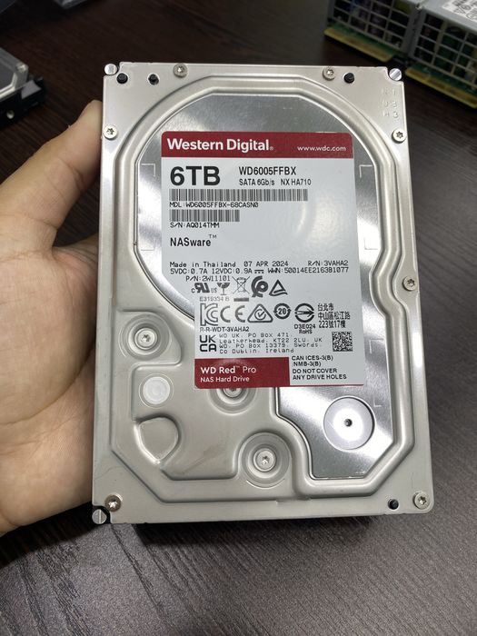 HDD (sas, sata) 1-10 tb