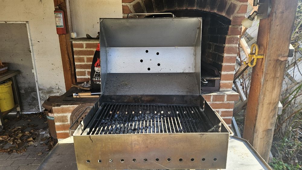 Gratar INOX complet demontabil