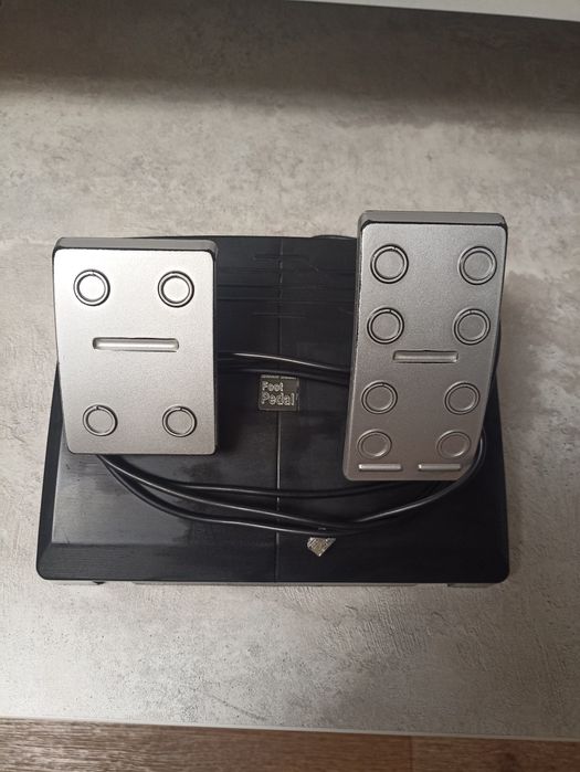 Игровой руль с педалями и КПП