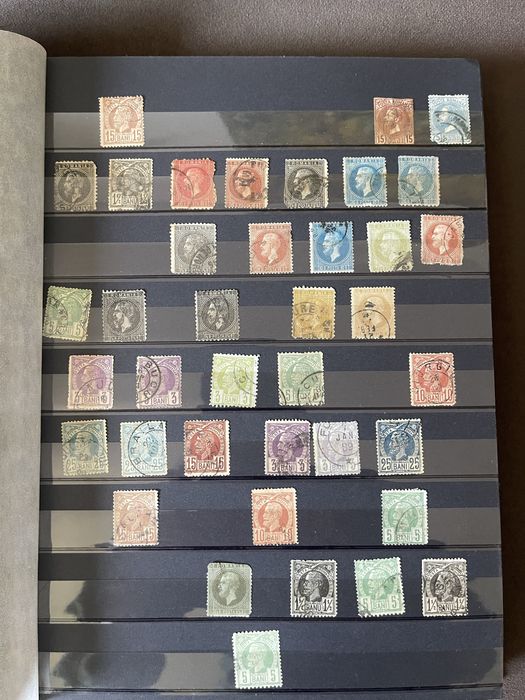 Colecție Timbre Vechi România (Regalitate)