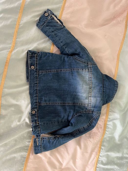 Детска дънково яке яке 98 см