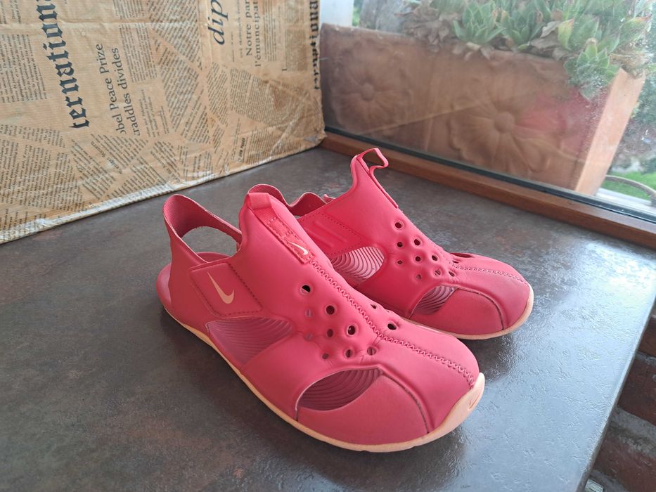 детски сандали,Nike,летни отворени обувки,гумени за момиче,найк,35