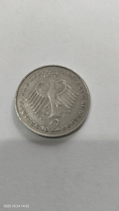 1973 Германия 2 немецкие марки