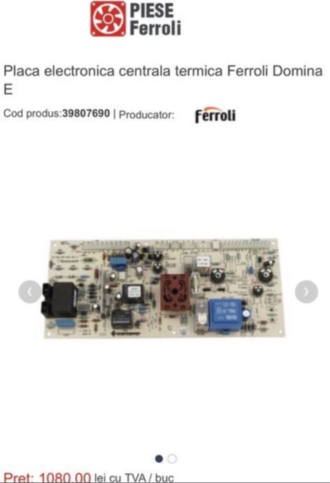 Placa electronica centrala Ferolli Domina F24E F30E.