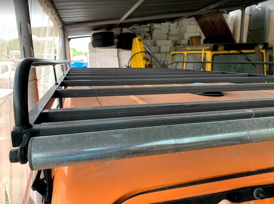 багажник за покрив на бус + стълба