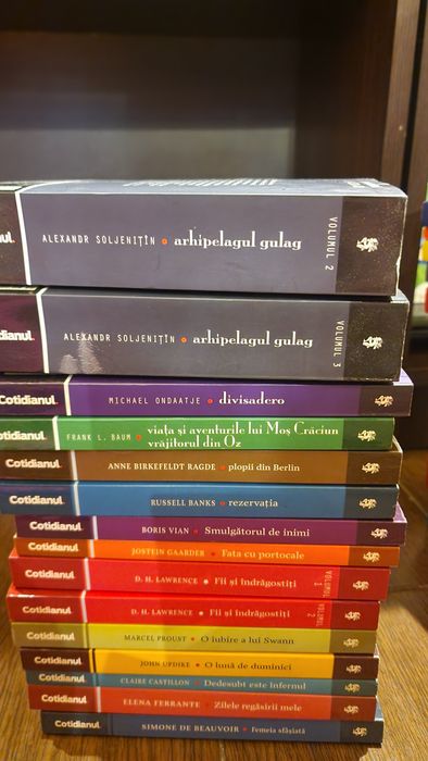 Colectia Cotidianul COMPLETĂ 131 volume – stare EXCELENTĂ – set integral