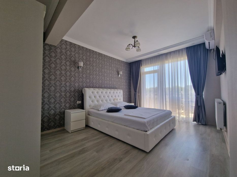 Mamaia Nord-3 camere mobilat-utilat la 350m de plaja, parcare