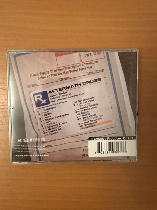 Vand CD Eminem - Relapse