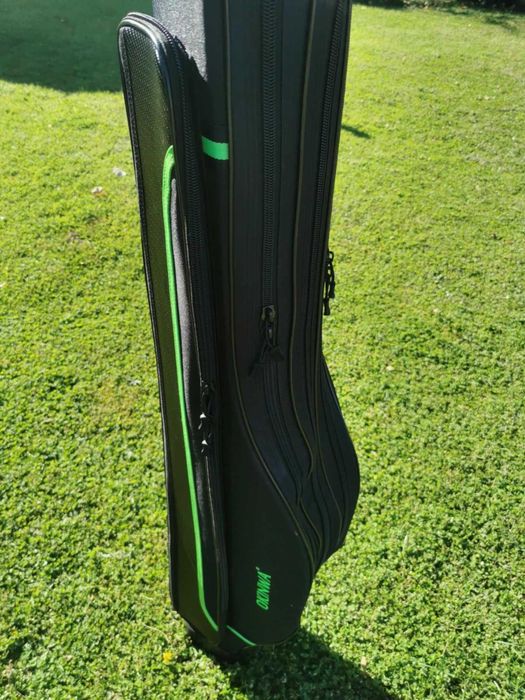 Троен твърд калъф за въдици с макари 140 и 160см. OKINWA!