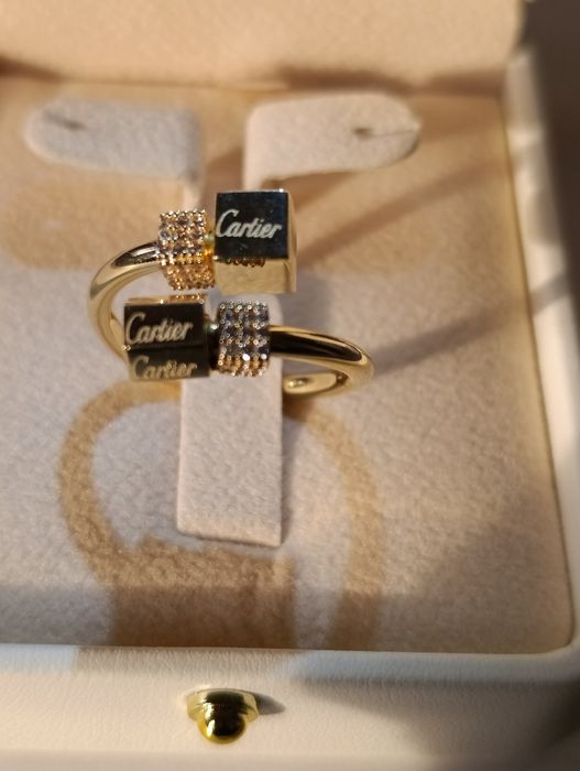 Золотое кольцо CARTIER Турецкая изделия проба 585, вес 3,31, раз,19,5