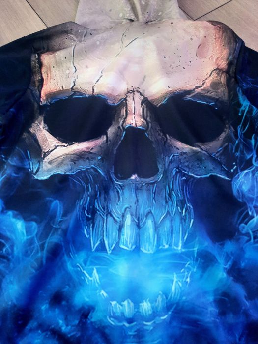 Худи с черепом для ребенка