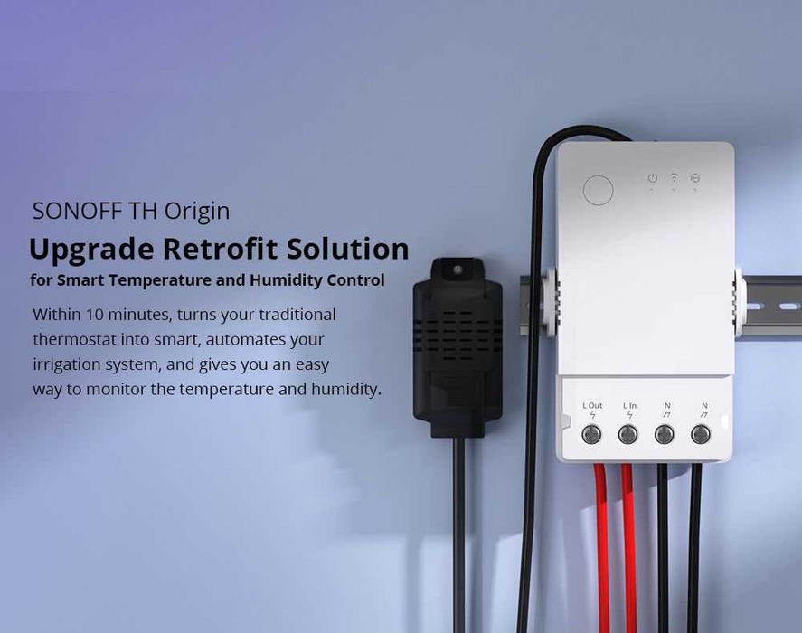 SONOFF Si7021 (THS01) RJ9 – сензор за температура и влажност