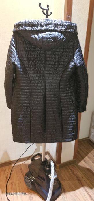 Стеганное польто 2xl-3xl