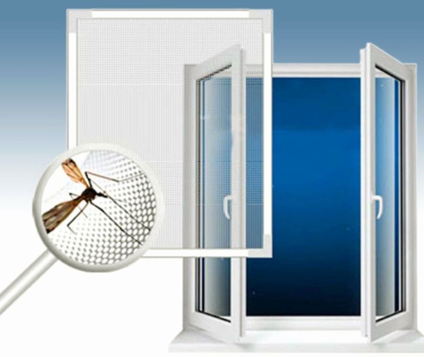 Маскитные защитные сетки разных видов  !