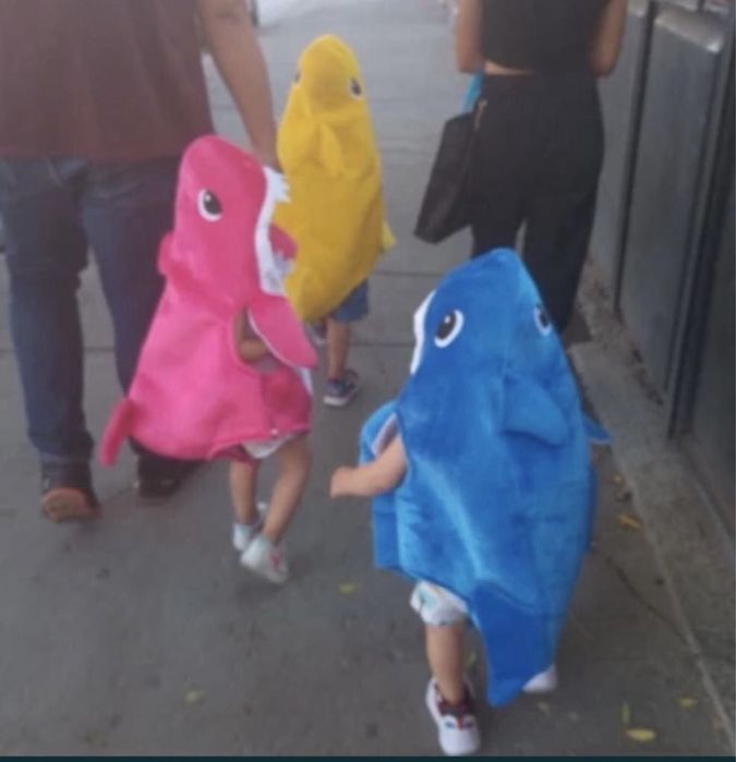 Детски костюм акула 4-5 години