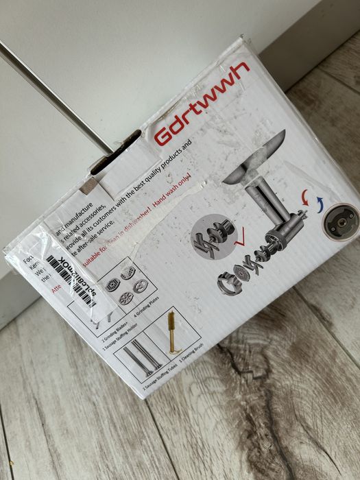 Accesoriu tocare Carne mixer Kenwood Chef - Include 2 Tuburi pentru Cârnați Kenwood Sense / Sense XL Chef / Chef XL