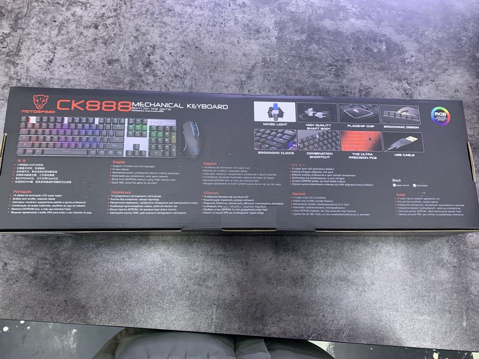 CK888 Motospeed klaviatura