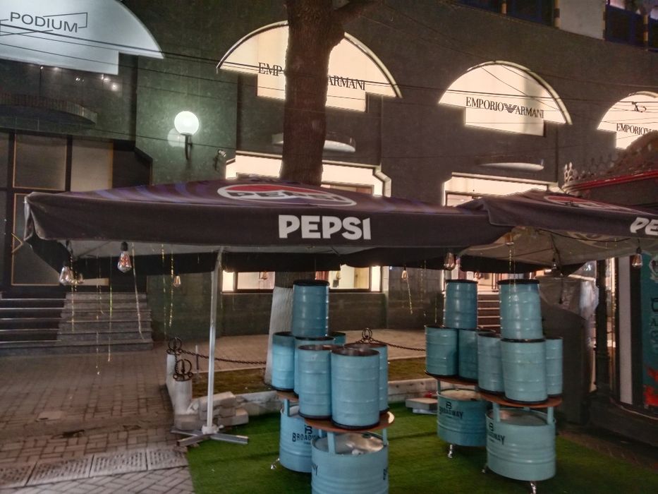 Pepsi зонтик навес шатёр