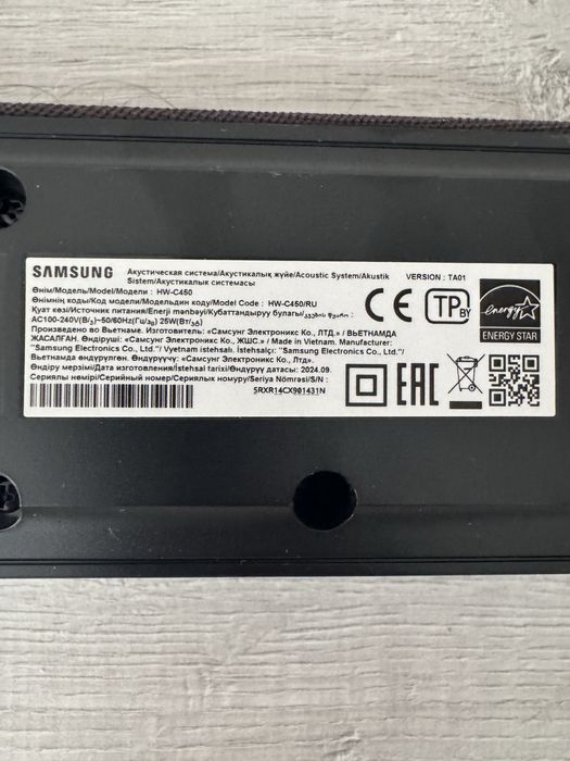 Саундбар samsung hw-c450