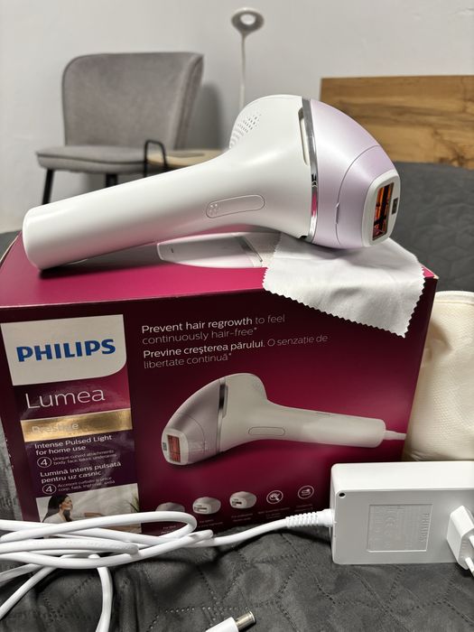 Philips Lumea Prestige - nefolosit, toate accesoriile