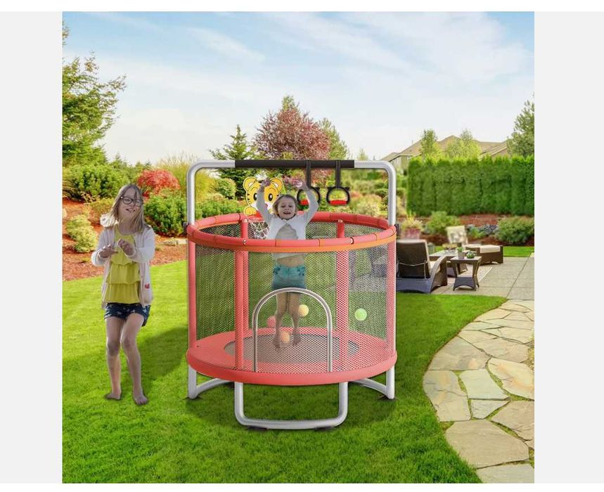 Батут детский-1,44 см В комплекте 7 шт бонус Доставка и установка есть