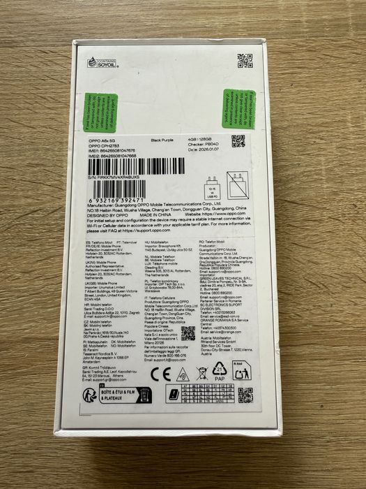 oppo A6x 5g NOU