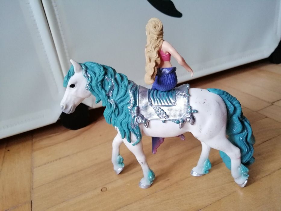 Schleich комплект кон и русалка Габриела