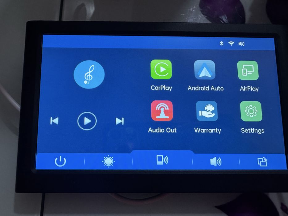 Apple Carplay Android auto display